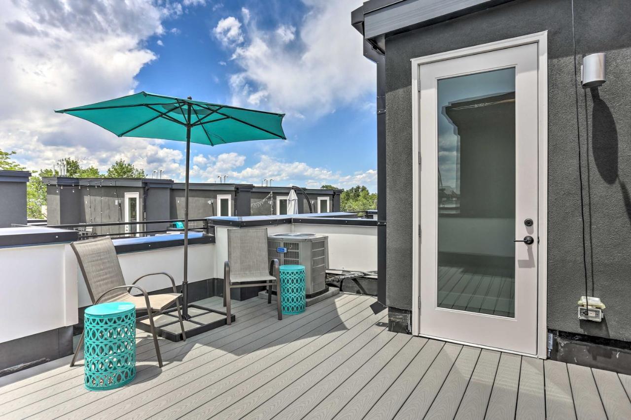 Trendy Denver Townhome - Walk To Mile High Stadium Екстериор снимка