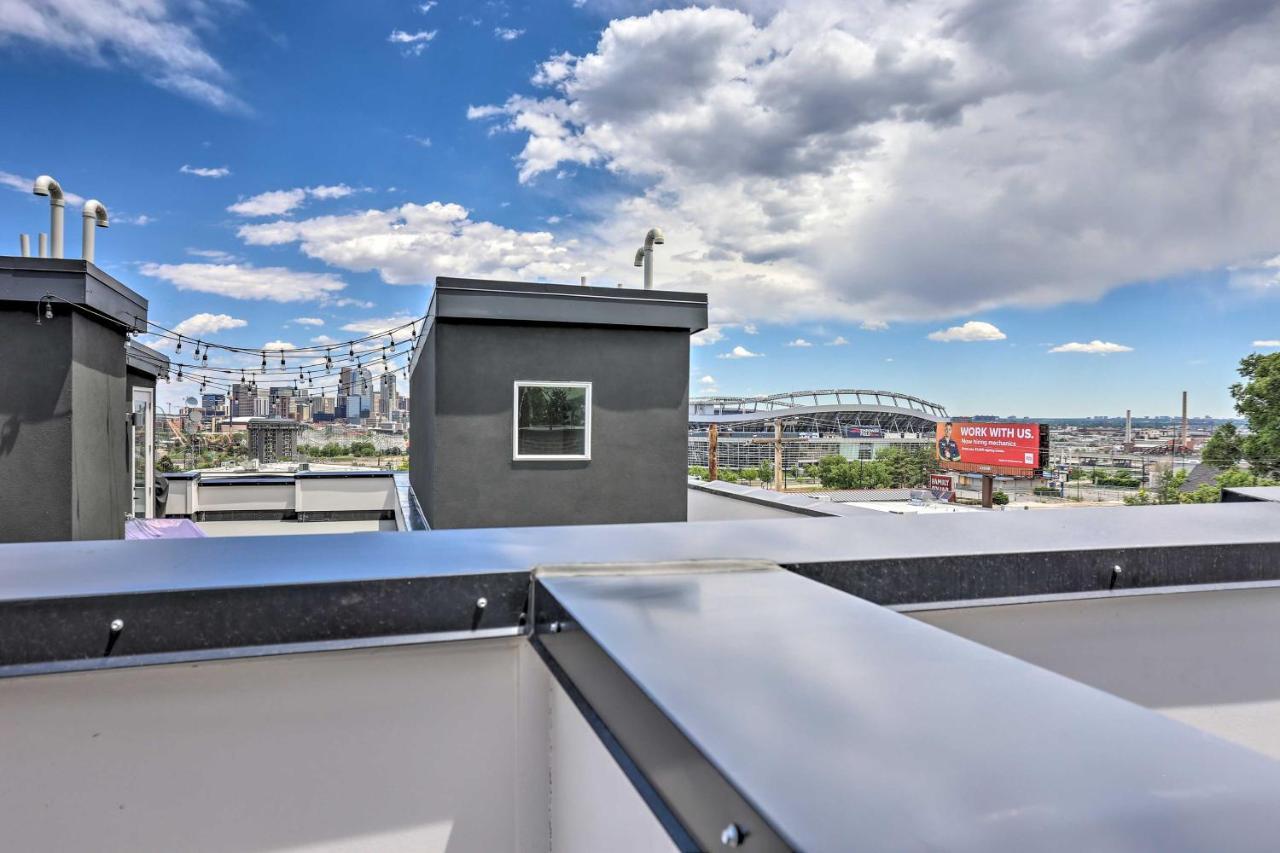 Trendy Denver Townhome - Walk To Mile High Stadium Екстериор снимка